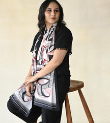 Bhawna | Modal Satin Stole