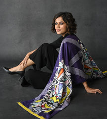 Khaani | Modal Satin Stole