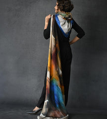 Patang | Modal Satin Stole