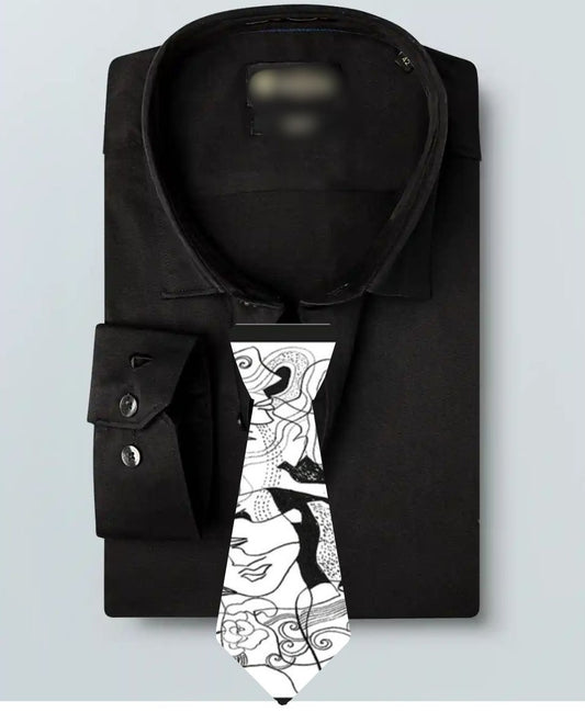 Aakar | Tie and pocket sqaure