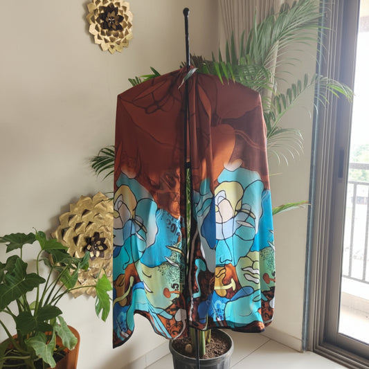 Vaari 2 | Modal Satin Stole