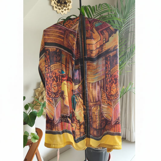 Pratik | Modal Satin Stole