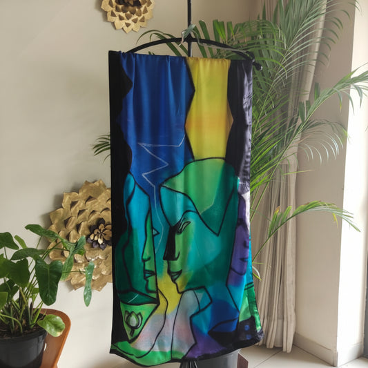 Abhaya 2 | Modal Satin Stole