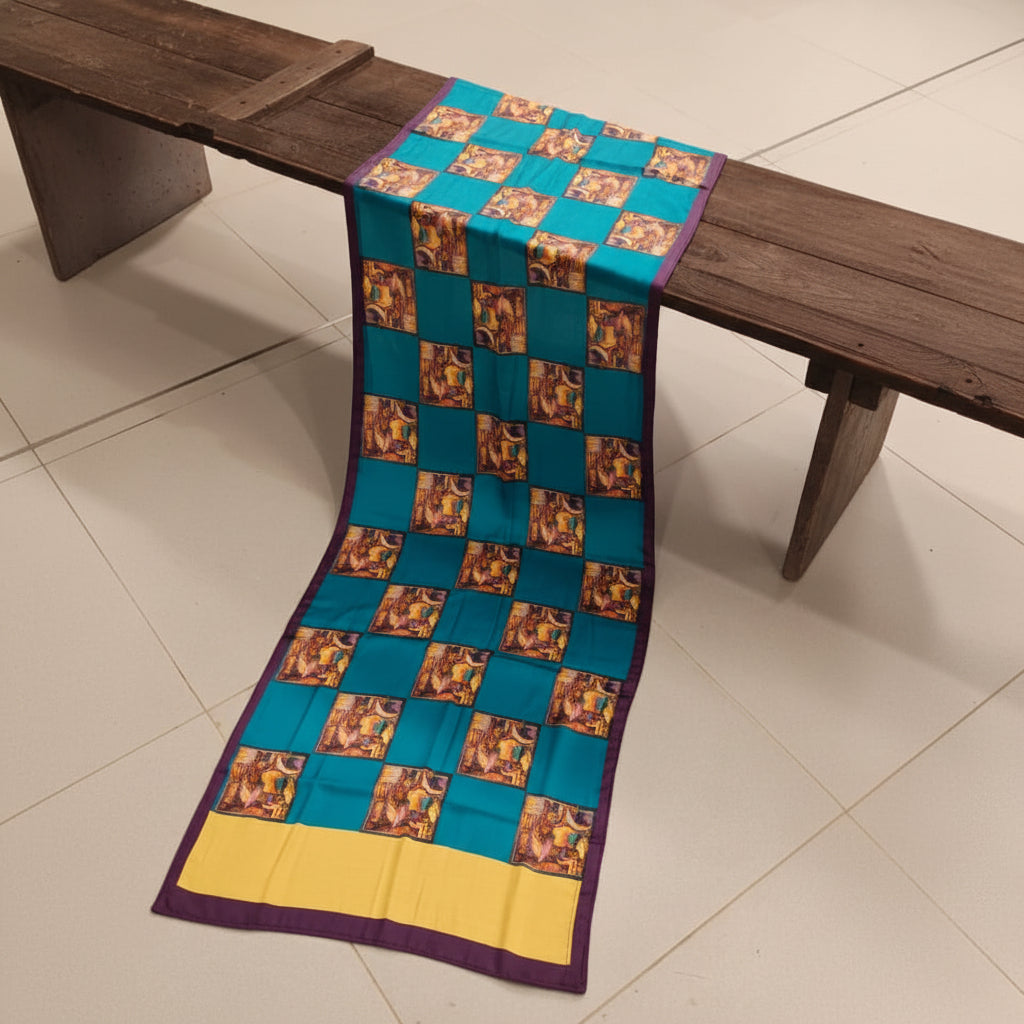 Pratik 2 | Modal Satin Stole